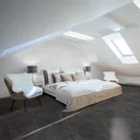 HORI Klick-Hartvinylboden Rigid SPC XXL Fliesenformat Marmo di Carrara Antracite Steinstruktur 8