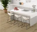 HORI Klick-Hartvinylboden Rigid SPC Eiche Andrew Johnson dunkelbraun gekälkt Landhausdiele Holzstruktur 0