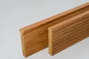HORI Terrassendielen Komplettset Garapa Kombi-Profil künstlich getrocknet 25 x 145 mm 0