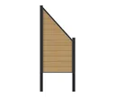 NewTechWood WPC Sichtschutzzaun Stecksystem Portland 2