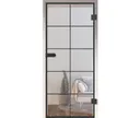 HORI Glastür Komplettset Loft Premium Castello Klarglas ESG 8 mm 0