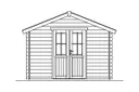 SKAN HOLZ Gartenhaus Faro 5