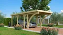 Karibu Einzelcarport Classic 2