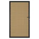 NewTechWood WPC Sichtschutzzaun Stecksystem Zauntor Modena 2