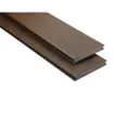 Kovalex Terrassendielen WPC massiv kastanienbraun mattiert strukturiert 20 x 145 mm 0