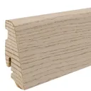 HARO Sockelleiste Eiche sandgrau strukturiert furniert geölt 0