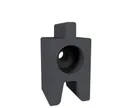 HORI WPC Sichtschutzzaun Stecksystem Odense Rhombus 8