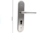 HORI Schallschutz Wohnungseingangstür Valencia Signalweiß RAL9003 SK1 Designkante Vollspan Komplettset 6