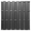 HORI WPC Sichtschutzzaun Lamellenzaun Element 1