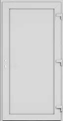 HORI Aluminium Kunststoff Haustür Safety Slim ohne Türgriff 1