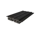 HORI WPC Fassadenprofil Rhombus Premium Medium 33 x 181 mm anthrazit-schwarz 3