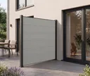 NewTechWood WPC Sichtschutzzaun Stecksystem Castello XXL 9