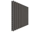 NewTechWood WPC Fassadenprofil Castellatio PRO65 33 x 181 x 2900 mm Silver Grey 1