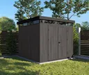 NewTechWood Gartenhaus mit Flachdach 6
