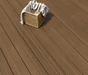 NewTechWood Terrassendielen WPC Hohlkammer Gigante Oldwood Teak Holzstruktur gebürstet / glatt gebürstet Co-Extrudiert 22,5 x 210 mm 0