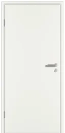 PRÜM Schallschutztür Wohnungseingangstür CPL Weißlack RAL9010 Rundkante 0