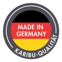 Karibu Saunahaus Ares Hybrid Fronteinstieg 38 mm 14