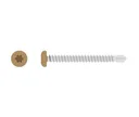 HORI Fassadenprofil Schrauben Set Hellbraun 4,2 x 38 mm 0