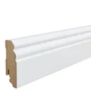 HARO Sockelleiste weiß foliert 0