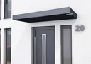 Gutta Vordach Haustür BS PLUS 200 DB 703 FS anthrazit aluminium 1