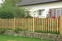 TETZNER & JENTZSCH Vorgartenzaun Tor Hochbogen grün 0