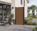 HORI WPC Sichtschutzzaun Stecksystem Aarhus XXL 4
