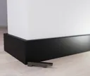 HORI Kunststoff Sockelleiste EPS Modern schwarz 2