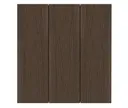 NewTechWood Terrassendielen WPC Hohlkammer Gigante Ipe Holzstruktur gebürstet / glatt gebürstet Co-Extrudiert 22,5 x 210 mm 4