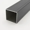 HORI WPC Sichtschutzzaun Lamellenzaun Komplettset Bausatz 3