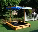 HORI Sandkasten mit Dach 0