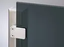 HORI Glaszaun Glassichtschutz Tür inkl. Bohrungen Glasfarbe Anthrazit 0