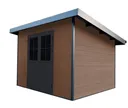 HORI Gartenhaus WPC Modern Line mit Pultdach 0