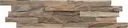 INDO Echtholz Wandverkleidung 3D Holzverblender Teak Diamond Ancient Grey 3