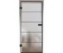 HORI Glastür Komplettset Loft Premium Valencia satiniert ESG 8 mm 0
