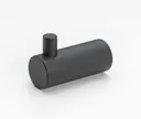 HORI Gaderobenhaken Edelstahl Black Frosted, 45 mm 0
