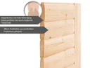 Woodfeeling Massivholz-Sauna Selena Fronteinstieg 38 mm 6