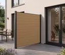 NewTechWood WPC Sichtschutzzaun Stecksystem Portland 6