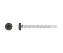 HORI Fassadenprofil Schrauben Set grau 4,2 x 38 mm 0