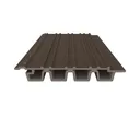 NewTechWood WPC Fassadenprofil Castellatio PRO35 33 x 215 mm Ipe 2