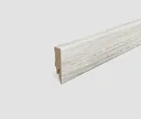 EGGER MDF-Kern Sockelleiste L504 passend zu Fußboden Abergele Eiche dunkel 0