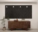HORI WALL Akustik Diamond Wandpaneele Smoke Walnut 9