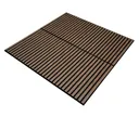 HORI WALL Akustik Dekor Wandpaneele Walnut rustic quadratisch 6