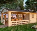 SKAN HOLZ Gartenhaus Alicante 0