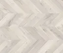 DOMIZIL PVC freier Klick-Designboden Eiche weiss Fischgrätdiele 0