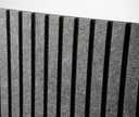 HORI Akustikpaneel Filz zweifarbig dunkel Grau / Schwarz 5