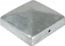 TETZNER & JENTZSCH Pyramide Pfostenabdeckung aus Metall 9 x 9 cm 0