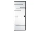 HORI Glasschiebetür Loft Premium Lines satiniert ESG 8 mm 1