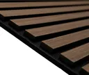 HORI WALL Akustik Dekor Wandpaneele Walnut quadratisch 7