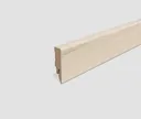 EGGER MDF-Kern Sockelleiste L631 passend zu Fußboden Elton Eiche weiss 0