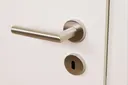 HORI Zimmertür CPL Signalweiß RAL9003 mit Lichtausschnitt Designkante Komplettset 7